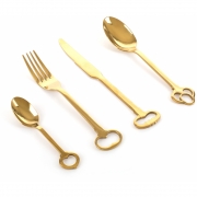 Seletti - Keytlery Besteckset (24 Stck.) Gold