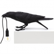Seletti - Bird Playing Tischleuchte Black | Playing