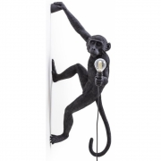 Seletti - Monkey Hanging Wandleuchte Rechts schwarz