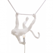 Seletti - The Monkey Lampe Swing weiß