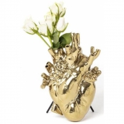 Seletti - Love in Bloom Gold Vase 
