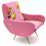Seletti - TP Lipsticks Pink Sessel 