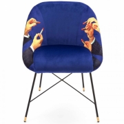 Seletti - TP Lipsticks Stuhl Gepolstert