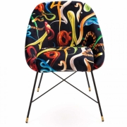 Seletti - TP Snakes Stuhl Gepolstert