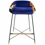 Seletti - TP Lipsticks Barhocker gepolstert 