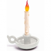 Seletti - Grimm LED Tischleuchte Weiß