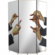 Seletti - Faltbare Spiegelwand Lipsticks