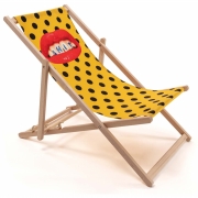Seletti - Klappbarer Liegestuhl Shit