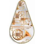 Seletti - Pear Wandspiegel Trumpets