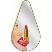 Seletti - Pear Wandspiegel Tongue