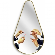 Seletti - Pear Wandspiegel Lipsticks