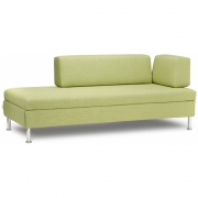 Swiss Plus - Doppio Doppelbett Säulenfüße Chrom
