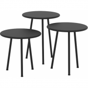 Vermobil - Daisy Couchtische (3er Set) DE151KIT 