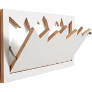 Ambivalenz - Fläpps Hillhäng Garderobe Weiß