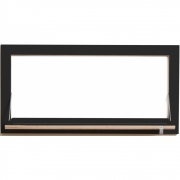 Ambivalenz - Fläpps Hängrail Kleiderstange Schwarz