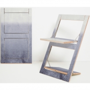 Ambivalenz - Fläpps Klappstuhl 75 cm Fading Grey – Monika Strigel