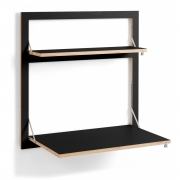 Ambivalenz - Fläpps Sekretär/in 80x80 cm Schwarz