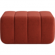 Ambivalenz - Curt Sofa Modul Rot (Dama 0058)