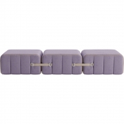 Ambivalenz - Curt Sofa Set 3 Flieder (Dama 0039)