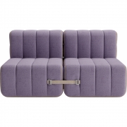 Ambivalenz - Curt Sofa Set 4 Flieder (Dama 0039)