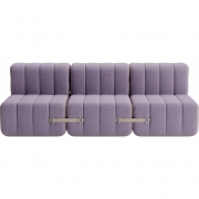 Ambivalenz - Curt Sofa Set 6 Flieder (Dama 0039)