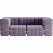 Ambivalenz - Curt Sofa Set 7 Flieder (Dama 0039)