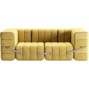 Ambivalenz - Curt Sofa Set 7 Gelb (Barcelona Cornhusk V3347/50)