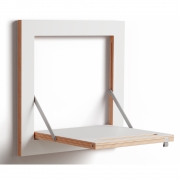 Ambivalenz - Fläpps Kleiderstange Hängrail 40x40 cm | Weiß