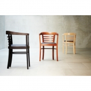 Jan Kurtz - Charles Armlehnenstuhl Leder 