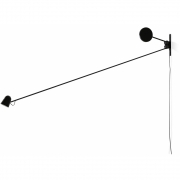 Luceplan - Counterbalance Wandleuchte LED Schwarz