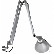 Luceplan - Fortebraccio Wandleuchte dimmbar Schwarz Soft-Touch