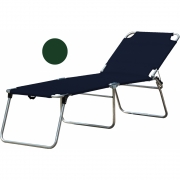 Fiam - Amigo 40+ Sonnenliege Dunkelgrün