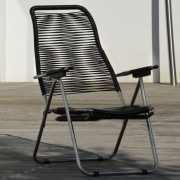 Fiam - Spaghetti Sessel / Liegestuhl Schwarz