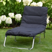 Fiam - Fat Auflage Amida | Schwarz