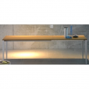 Jan Kurtz - Jupiter Ausziehtisch Weiß / Eiche