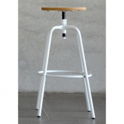 Jan Kurtz - Paris Barhocker Weiß