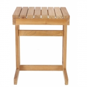 Jan Kurtz - Cero Beistelltisch Teak Natur 35 x 35 cm