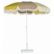 Jan Kurtz - Retro Sonnenschirm Mehrfarbig