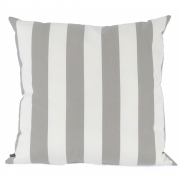 Jan Kurtz - Somnia Kissen Blockstreifen 48x48 cm Hellgrau