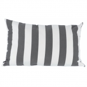 Jan Kurtz - Somnia Kissen Blockstreifen 60x40 cm Dunkelgrau