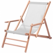 Jan Kurtz - Maxx Liegestuhl Weiß