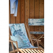 Jan Kurtz - Maxx Liegestuhl Jade Temple Cornflow