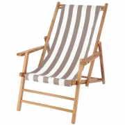 Jan Kurtz - Maxx Liegestuhl mit Streifenmuster 