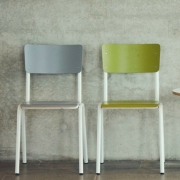 Jan Kurtz - Zero Stuhl Gestell Weiß Hellgrau