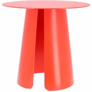 Jan Kurtz - Feel Neon Beistelltisch Ø 50 cm | Leuchtrot