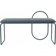 AYTM - Angui Bank Staubblau Bouclé