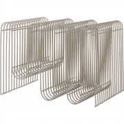 AYTM - Curva Magazinhalter Taupe