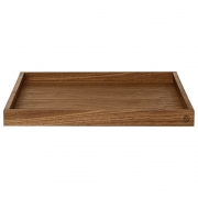AYTM - Unity Holztablett Walnut / L51,5xB51,5xH3 cm
