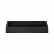 AYTM - Unity Holztablett Black / L51,5xB51,5xH3 cm