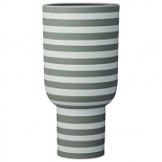 AYTM - Varia Skulptur Vase Dusty green / Forest